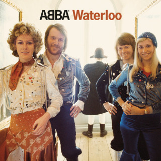 Waterloo album cover by ABBA